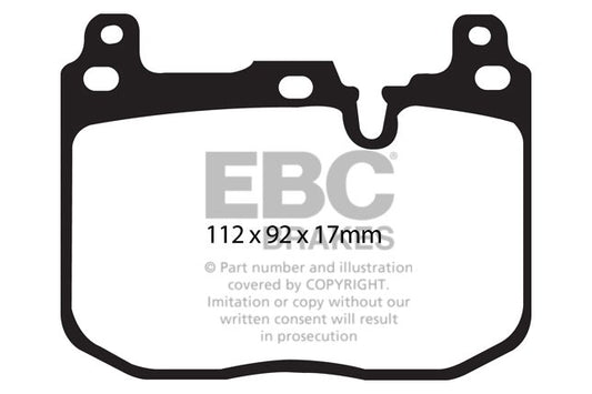 EBC - DP22130 - EBC Greenstuff 2000 piduriklotsid; ees