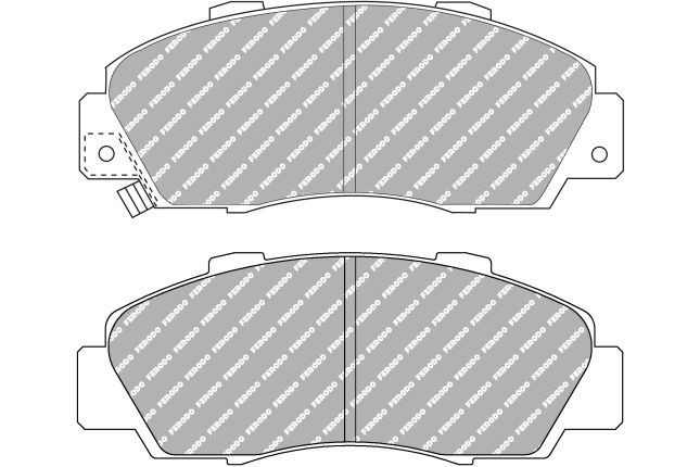 Ferodo - FDS905 - Ferodo DS Performance Brake Pads; Front