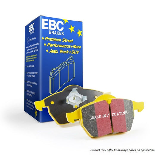 EBC Brakes packaging with brake pads on a white background