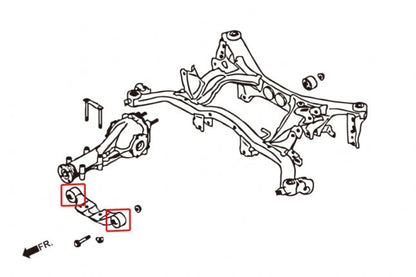 Hardrace - Rear Sub-frame Bushing Subaru