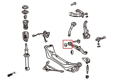 Hardrace - esi-almise õõtshoova puks Lexus IS, Toyota Altezza