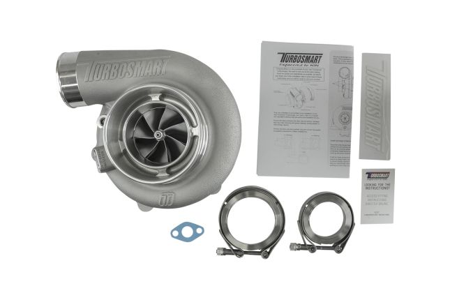 Turbosmart - TS-2 Turbocharger (Water Cooled) 6466 V-Band Reverse Rotation 0.82AR Externally Wastegated