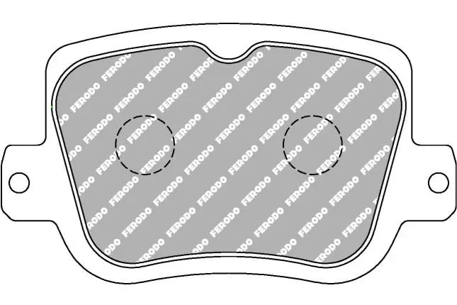 Ferodo – FER-FCP5526H – Ferodo DS2500 piduriklotsid; Tagumine