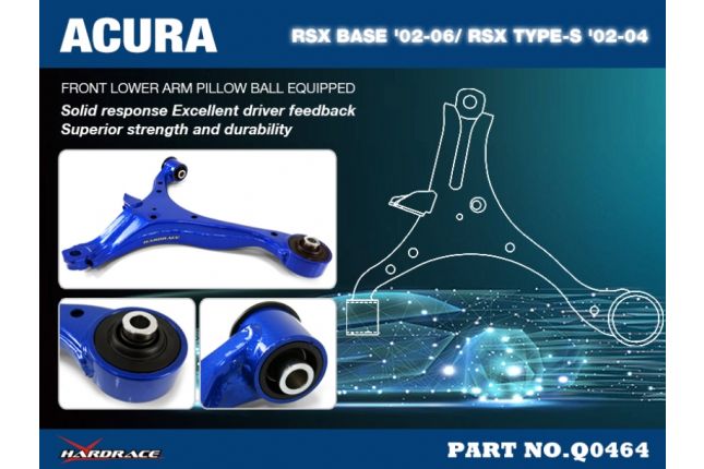 Hardrace - Honda Integra esi- ja alumine õõtshoob