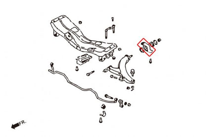 Hardrace - Front Lower Arm Bushing-big Subaru Impreza, Legacy/outback