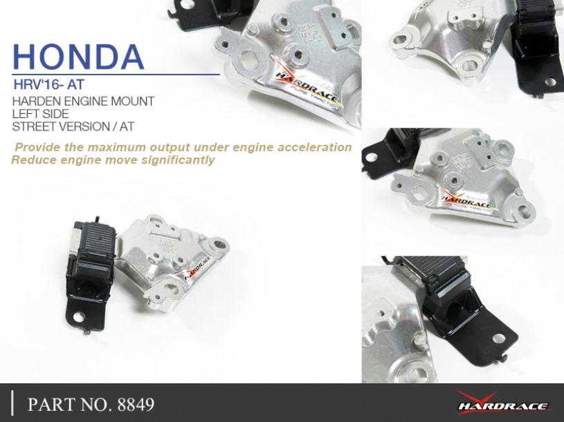 Hardrace - Left Engine Mount Honda City, Fit, HR-V