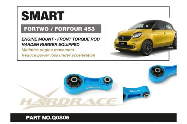 Hardrace - esimootori kinnitus Mercedes-Benz Smartile