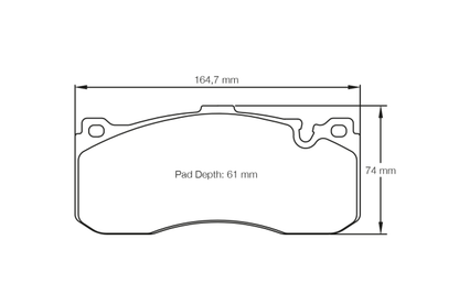 Pagid – E8084R2901 – Pagid RSL 29 piduriklotsid; Esiosa