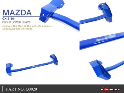 Hardrace - Front Lower Brace Mazda CX-3
Hardrace
Be the first to review this product
Item #
Q0020