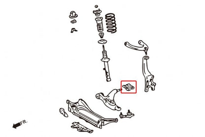 Hardrace - Front Lower Control Arm Bushing Lexus, Toyota