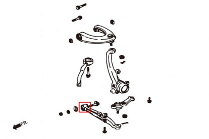 Hardrace - Front Lower Arm Bushing Toyota Crown, Crown majesta, Mark ii