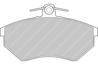 Ferodo - FDS775 - Ferodo DS Performance Brake Pads; Front