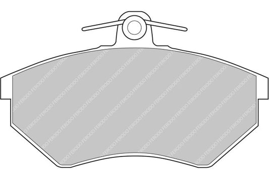 Ferodo - FDS775 - Ferodo DS Performance piduriklotsid; ees