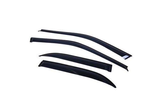 Aerodynamics - Window Visors Front and Rear Smoke (Civic 91-96 4dr)