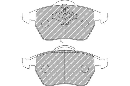 Ferodo - FDS1323 - Ferodo DS Performance piduriklotsid; ees