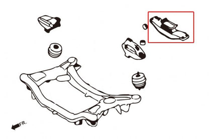 Hardrace - Harden Transmission Mount Hyundai Genesis coupe
