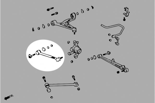 Hardrace – Adj. Tagumine varbahoob Lexus GS, SC, Toyota Soarer