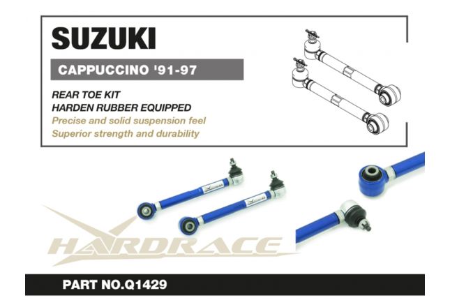 Hardrace - Rear Toe Kit Suzuki Capuccino