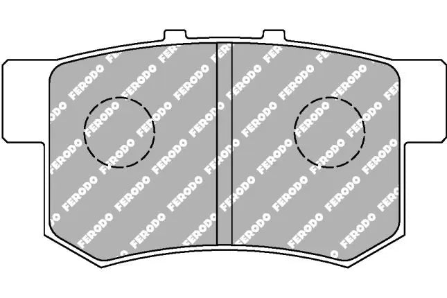 Ferodo – FER-FCP956H – Ferodo DS2500 piduriklotsid; Tagumine