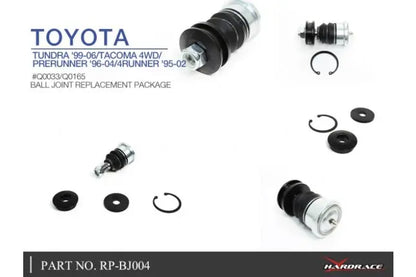 Ball Joint Replacement Package Toyota 4Runner, Tacoma, Tundra