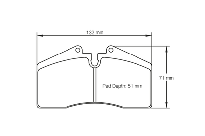 Pagid - E120429010 - Pagid RSL 29 Brake Pads; Front/Rear