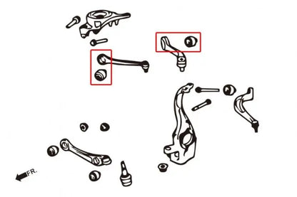 Hardrace - Front Upper Arm Bushing Audi