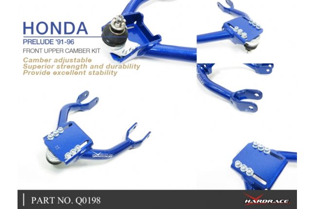Hardrace - Front Upper Camber Kit Honda Prelude