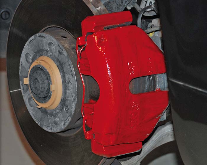 Foliatec - Brake Calip. Lacquer-prest. gold metal.